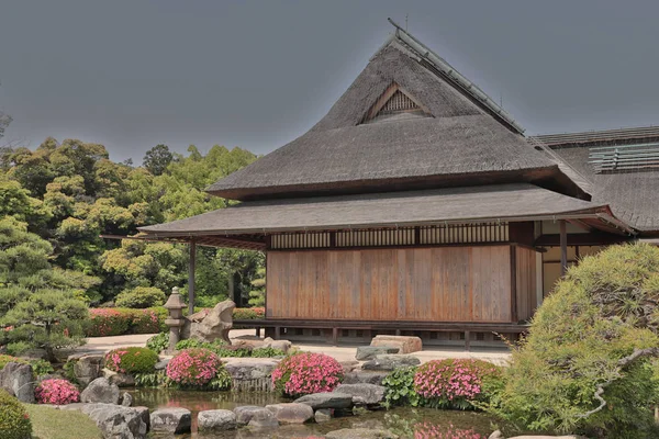 Korakuen Giardino Giapponese Okayama Giappone — Foto Stock