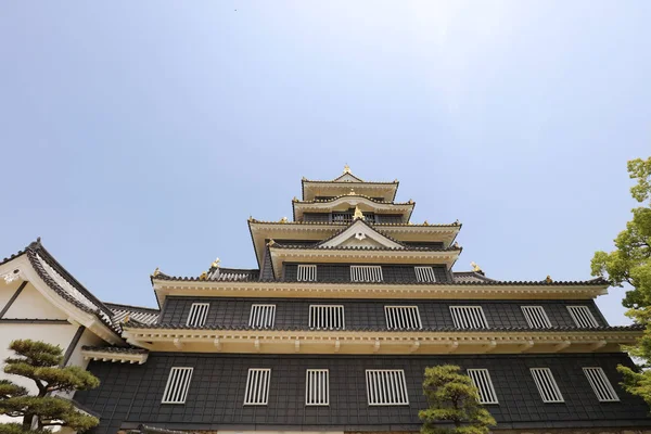 Okayama Kalesi ve kanal Okayama City