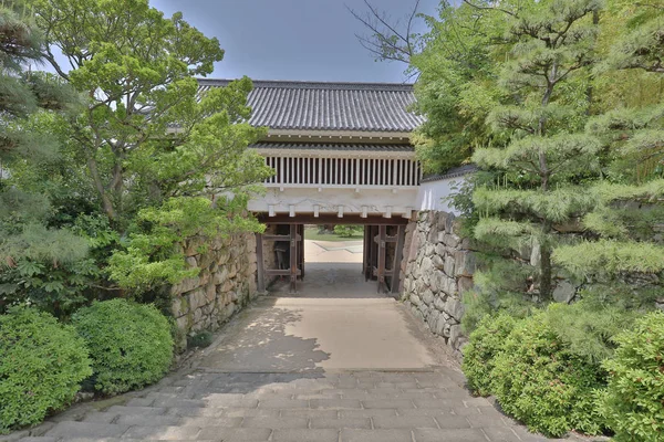 Okayama Kalesi ve kanal Okayama City.