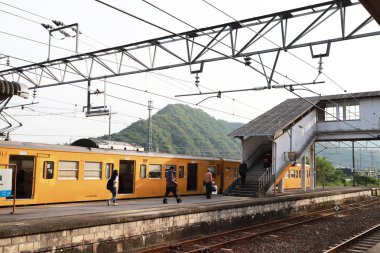 Okayama Capa Gokei istasyonunda