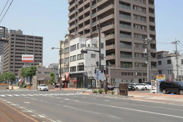 Paysage Urbain Okayama Japon — Photo