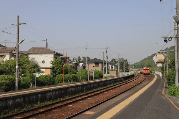 Bizen ICHINOMIYA istasyonunda Okayama Japonya