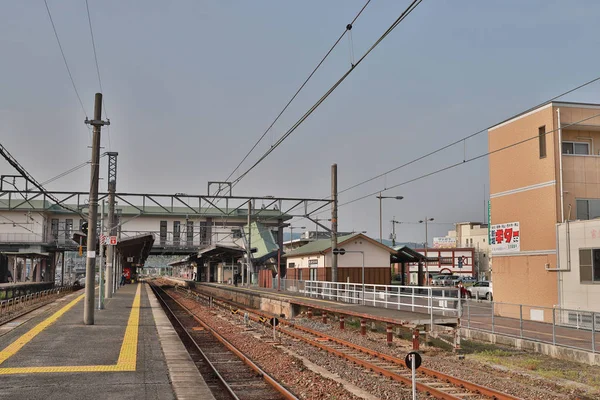 Una Stazione Soja Presso Okayama Japan — Foto Stock