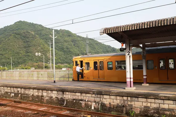 Okayama Capa Gokei istasyonunda