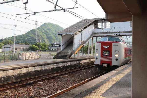 Gokei Stationen Vid Den Okayama Japa — Stockfoto