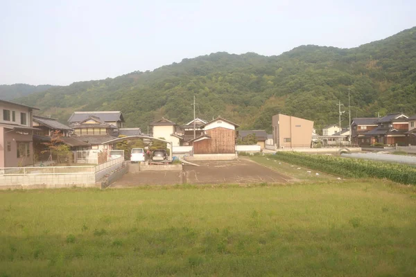 Une Vue Sur Campagne Japonaise — Photo