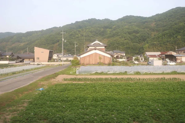 Een Weergave Van Het Japanse Platteland — Stockfoto