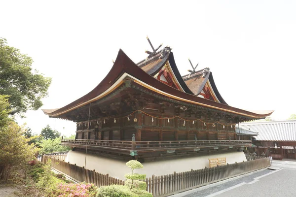Ein Kleiner Uka Schrein Garten Fugenin Tempel — Stockfoto
