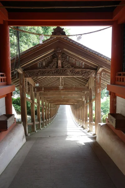 Ein Kleiner Uka Schrein Garten Fugenin Tempel — Stockfoto