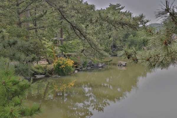 Santuário Xintoísta Japonês Okayama — Fotografia de Stock