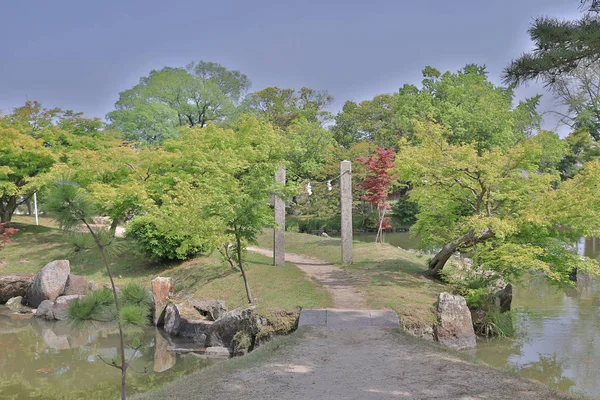 Bu Okayama bir Japon Shinto tapınağın 