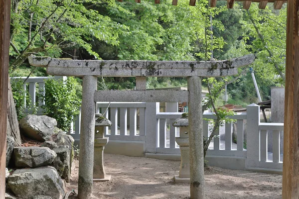 岡山県の有名な吉備津神社にて — ストック写真