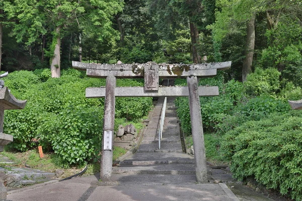 Berömda Kibitsu Jinja Shrine Okayama — Stockfoto