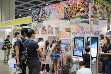 Hong Kong oyuncak Festivali 2017 bir sergi