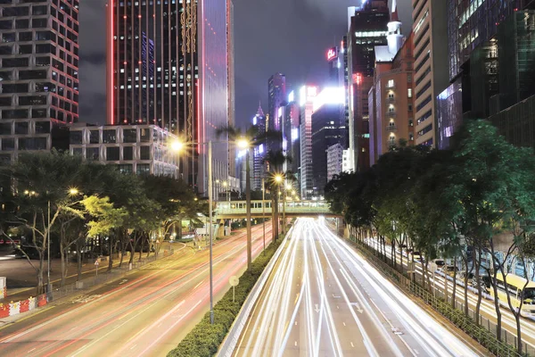 Gloucester Road Wan Chai Disctrict, Hk gecesi