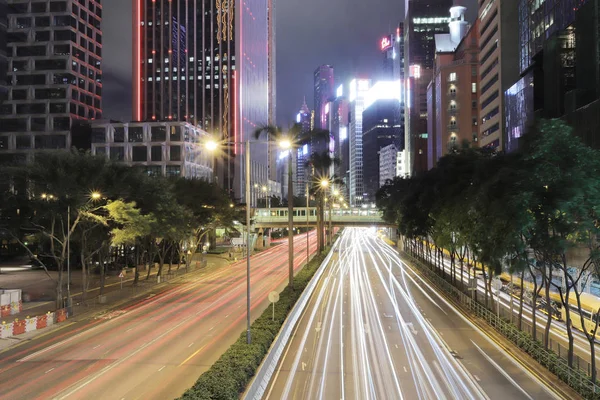 Gloucester Road Wan Chai Disctrict, Hk gecesi