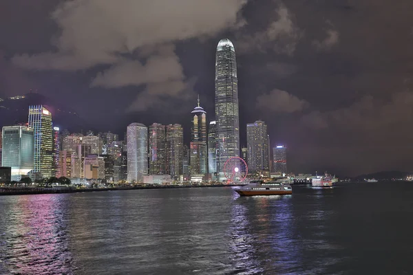 Κεντρική Επιχειρηματική Περιοχή Στο Χονγκ Κονγκ Στο Wan Chai — Φωτογραφία Αρχείου