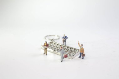 Abaküs ile figür mini