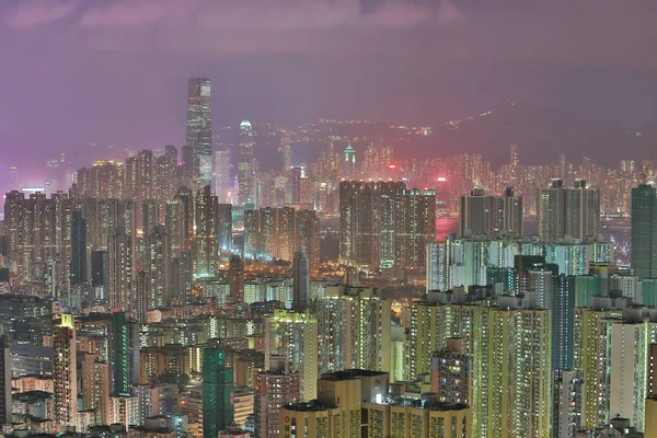 HK şehir Kowloon Hong Kong Tepesi