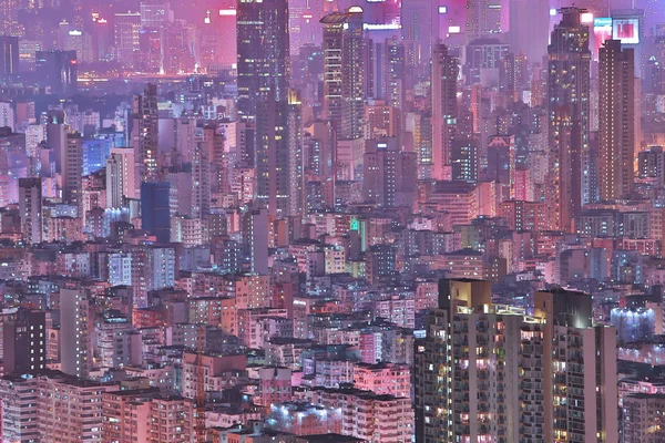 Downtown Hong Kong High Density Poor Area — Stock Photo, Image