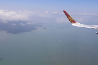  gökyüzü topraklara seyir uçak penceresinden