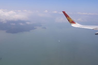  gökyüzü topraklara seyir uçak penceresinden