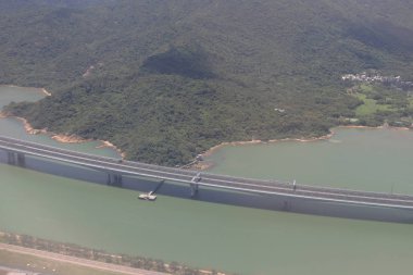 Şantiye Hong Kong Zhuhai Macau Köprüsü