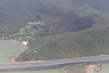 Şantiye Hong Kong Zhuhai Macau Köprüsü