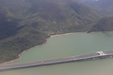 Şantiye Hong Kong Zhuhai Macau Köprüsü