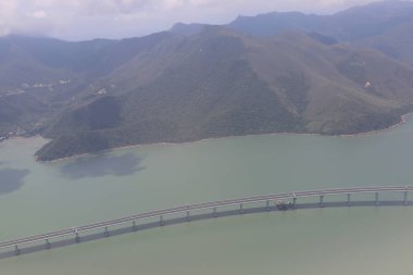 Şantiye Hong Kong Zhuhai Macau Köprüsü