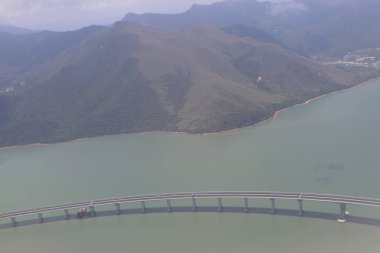 Şantiye Hong Kong Zhuhai Macau Köprüsü