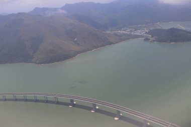 Şantiye Hong Kong Zhuhai Macau Köprüsü