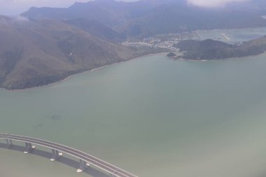 Şantiye Hong Kong Zhuhai Macau Köprüsü