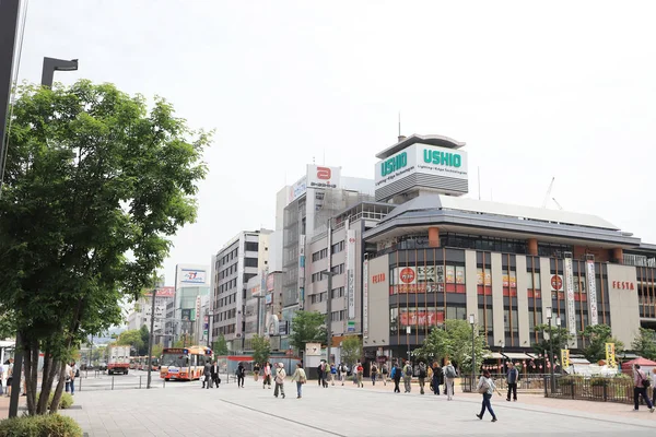 Vista Calle Himeji City Japón — Foto de Stock