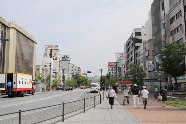 Vista Calle Himeji City Japón — Foto de Stock