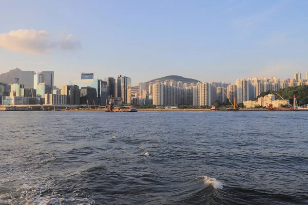 Kwun Tong Trajekt Sai Wan — Stock fotografie