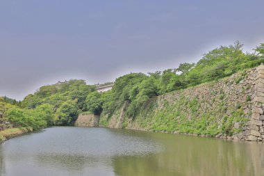 Himeji Kalesi 'nde Uchibori Iç Moat