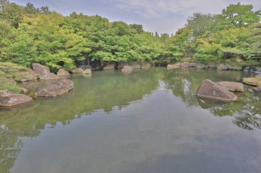 Himeji Kalesi 'nde koko en Garden, Hyogo, Japonya