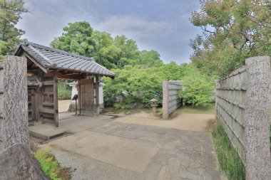 Himeji Kalesi 'nde koko en Garden, Hyogo, Japonya