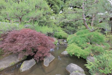 Himeji Kalesi 'nde koko en Garden, Hyogo, Japonya