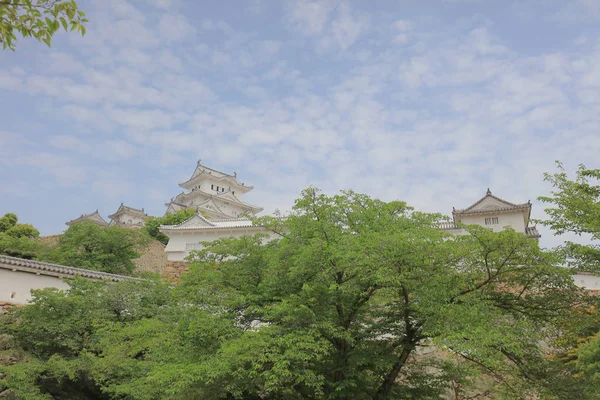 Ένα Himeji Κάστρο Βρίσκεται Himeji Ιαπωνία — Φωτογραφία Αρχείου