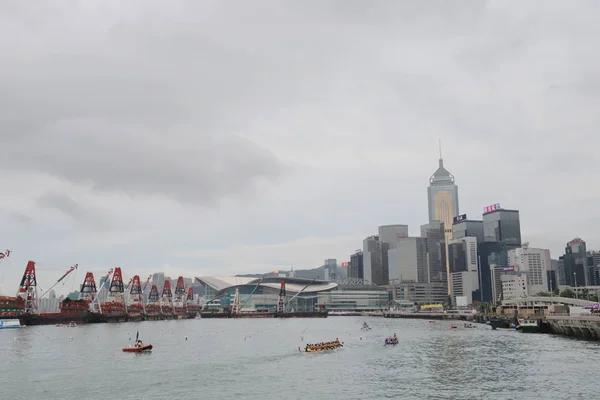 2018 で香港国際ドラゴンボー トレース — ストック写真
