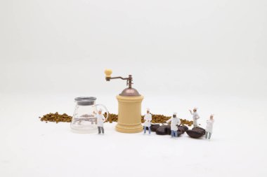 Profesyonel kahve makinesi küçük rakam 