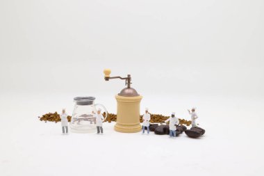 Profesyonel kahve makinesi küçük rakam 