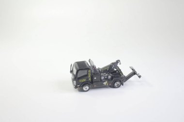 tow truc ile işçi figür