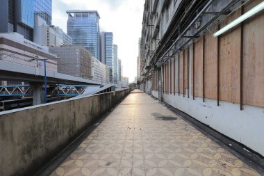 Hong Kong kwun tong kasaba batımında aşağı