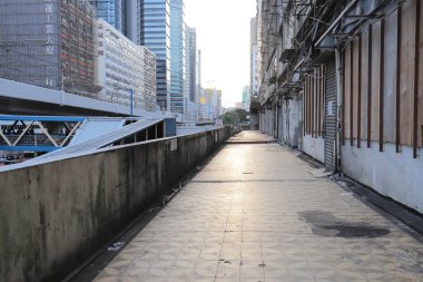 Hong Kong kwun tong kasaba batımında aşağı