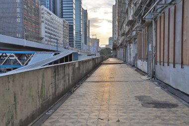 Hong Kong kwun tong kasaba batımında aşağı