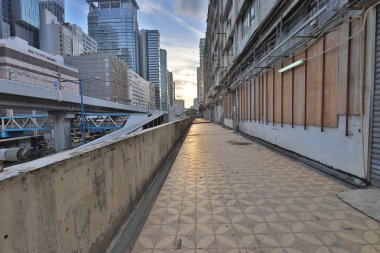 Hong Kong kwun tong kasaba batımında aşağı