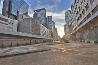 Hong Kong kwun tong kasaba batımında aşağı